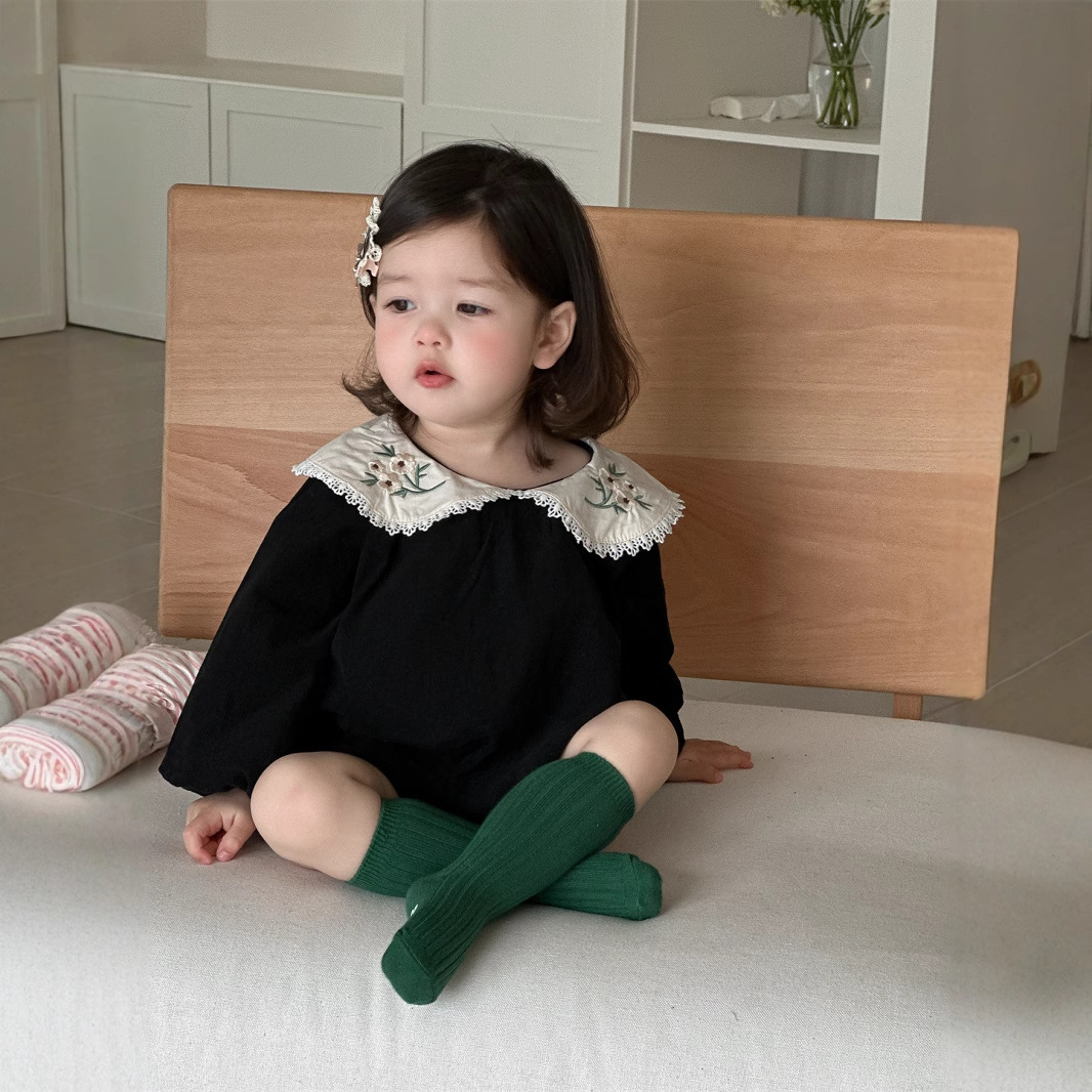 Baby Clothing Outlet - 2023 frühjahr Neue Baby Mädchen Blume