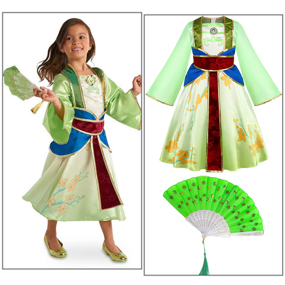 Baby Clothing Usa - Karneval Cosplay Halloween Baby Mädchen Mulan-Inspirierte