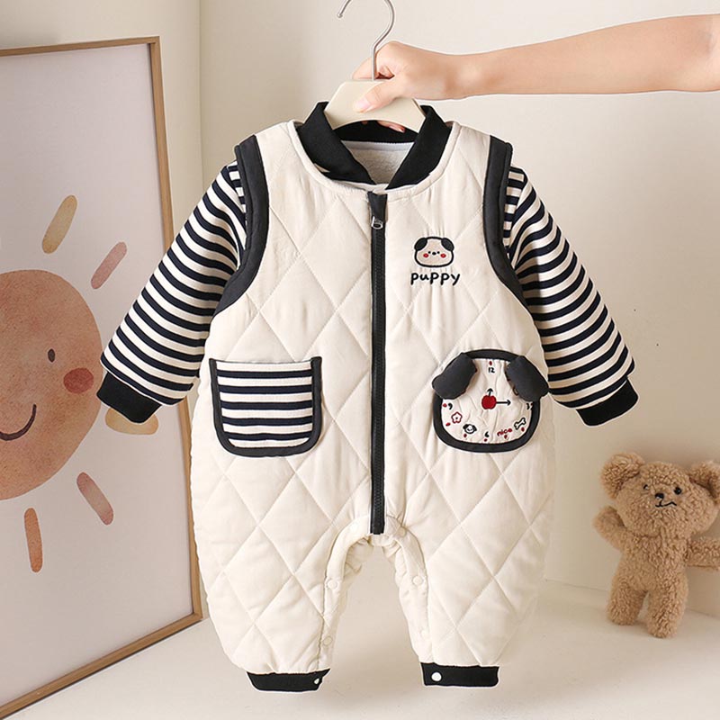 Baby Clothing Quilt - Baby- und Kleinkinder-Herbst-/Winterkleidung, Neugeborenen-Set, verdicktes separates