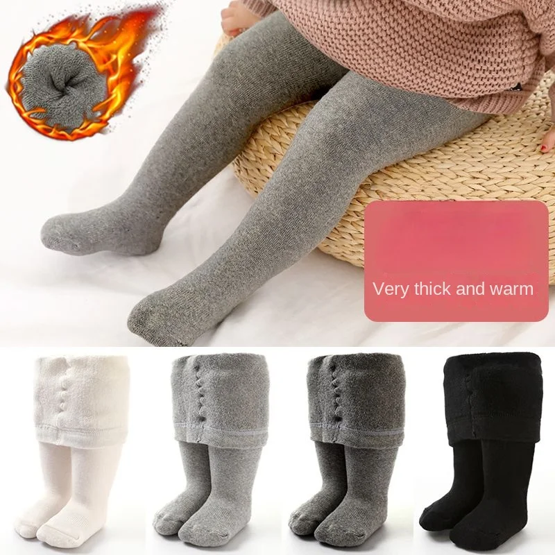 Baby Clothing Outlet - Baby Strumpfhosen Winter Herbst einfarbig weiche