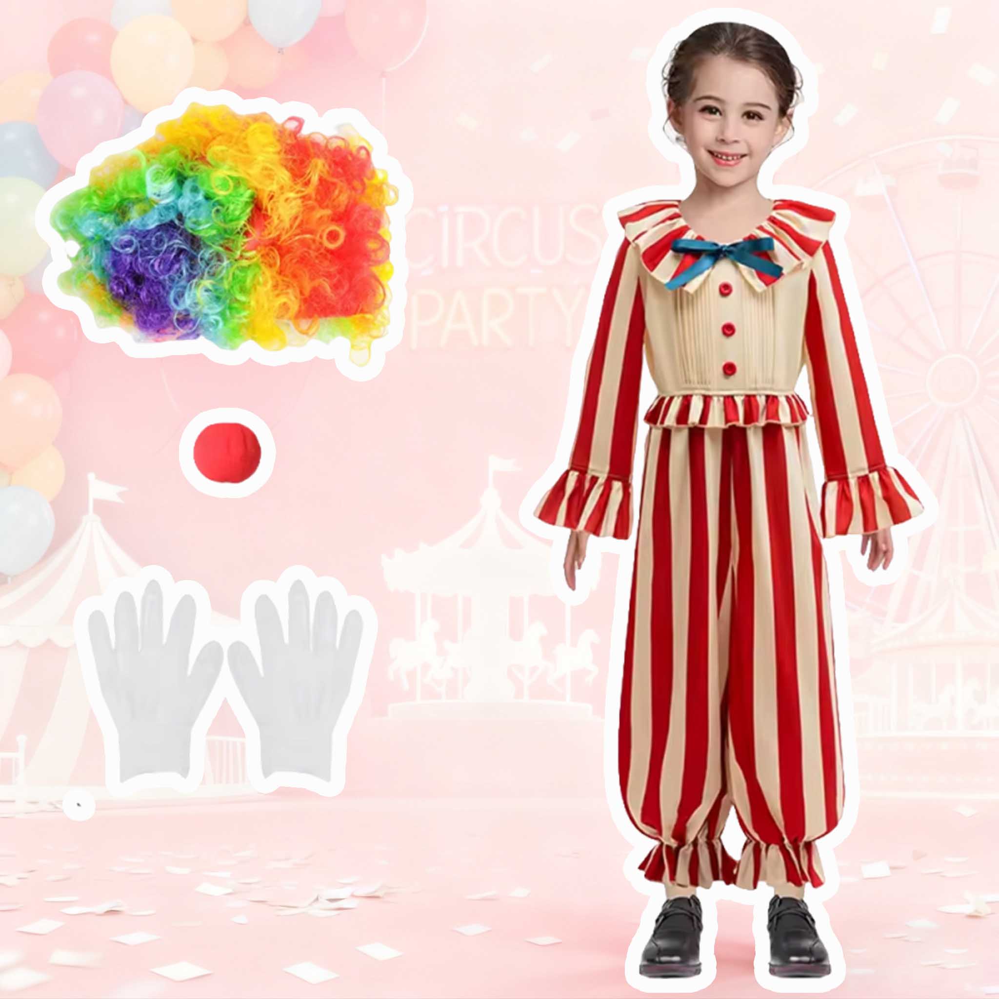 Baby Clothing Usa - Halloween Clown Outfits Baby Mädchen Jungen