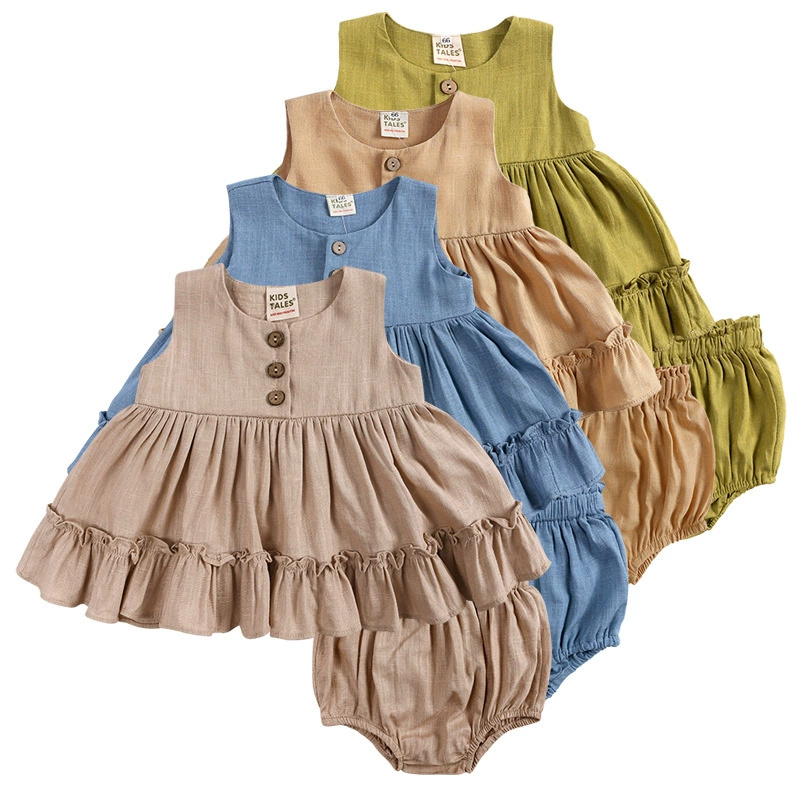 Baumwolle Leinen Baby Mädchen  – Baby Clothing Layers Bewertung und Preis