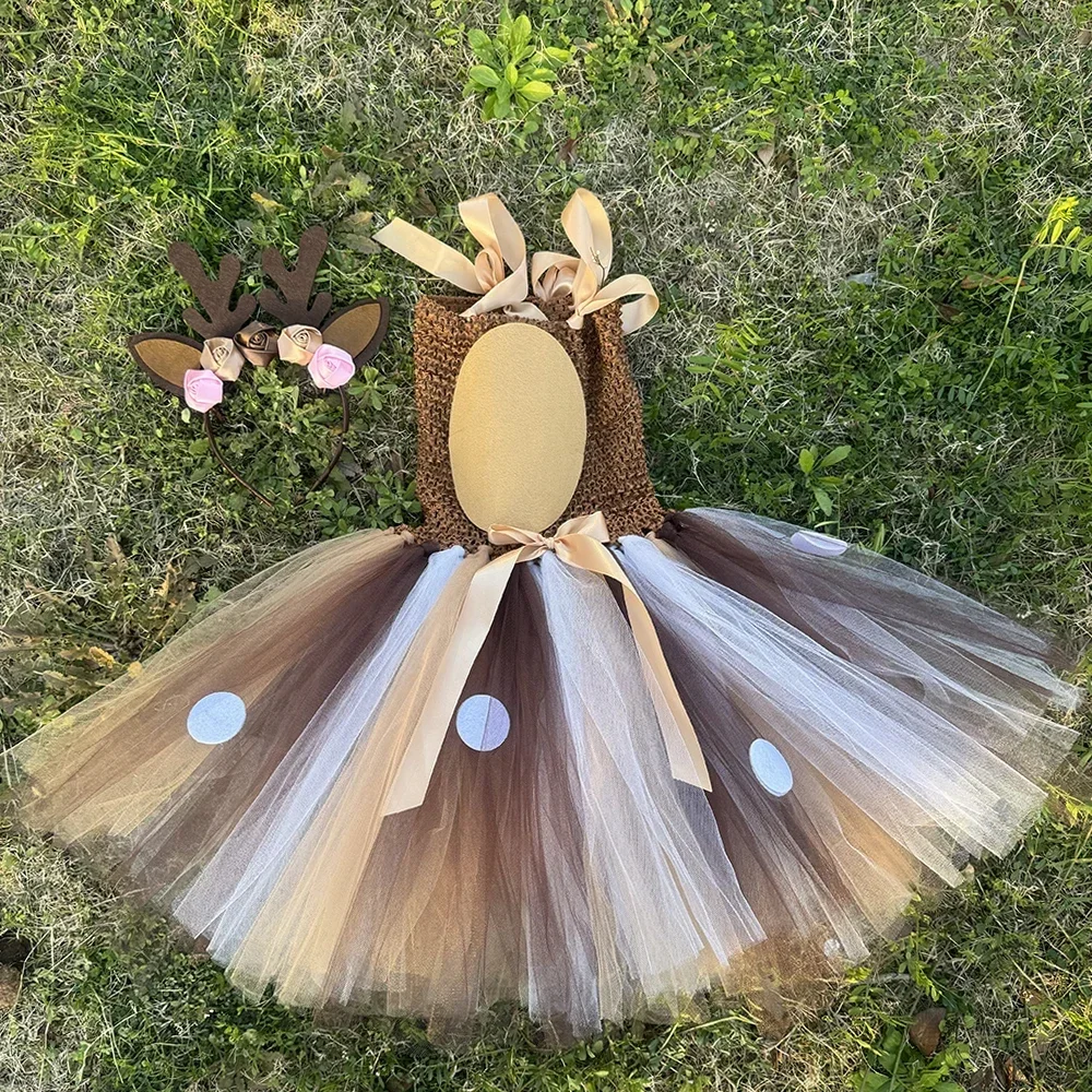 Hirsch-Tutu-Kleid für Mädchen, – Baby Clothing Usa Bewertung und Preis
