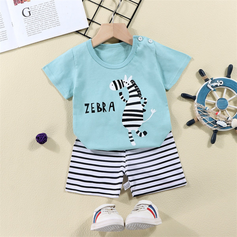 Baumwolle T-shirts + Shorts 2- – Baby Clothing Kit Bewertung und Preis