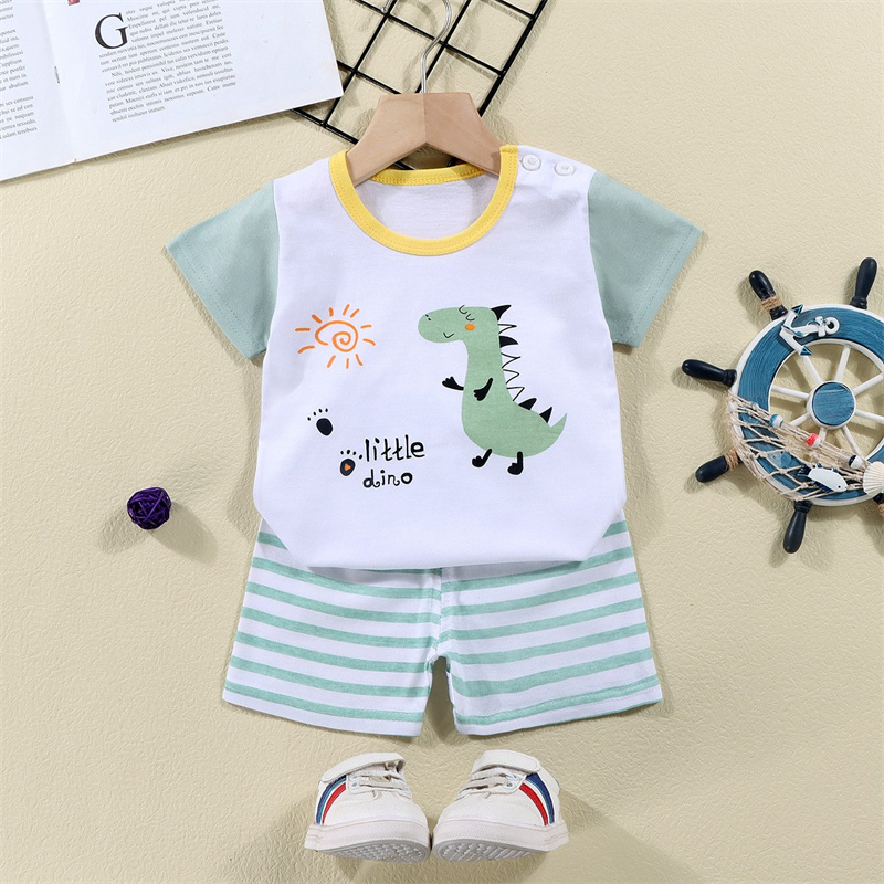 Baumwolle T-shirts + Shorts 2- – Baby Clothing Kit Bewertung und Preis