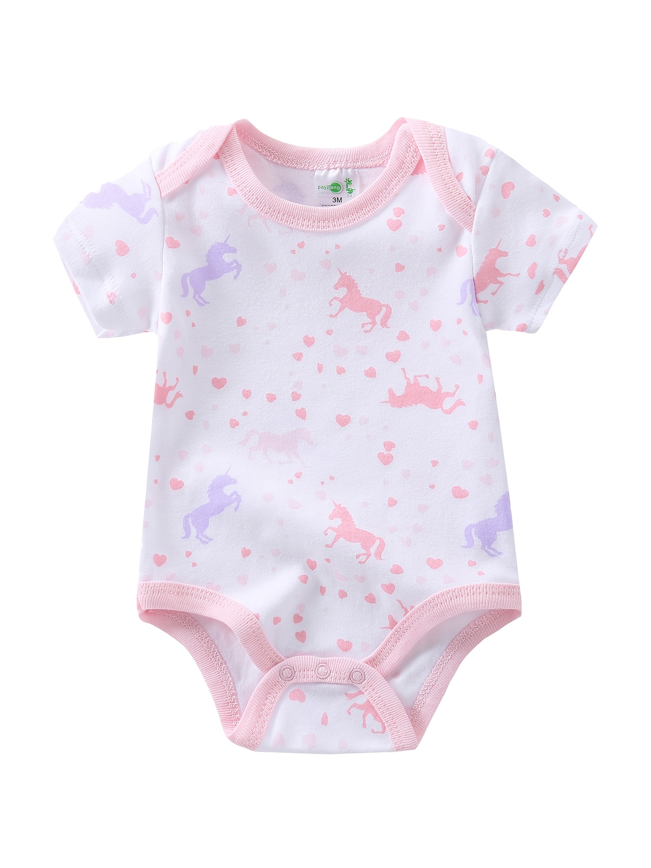 5er-Pack Mädchen-Kurzarm-Bodys – Baby Clothing Essentials Newborn Bewertung und Preis