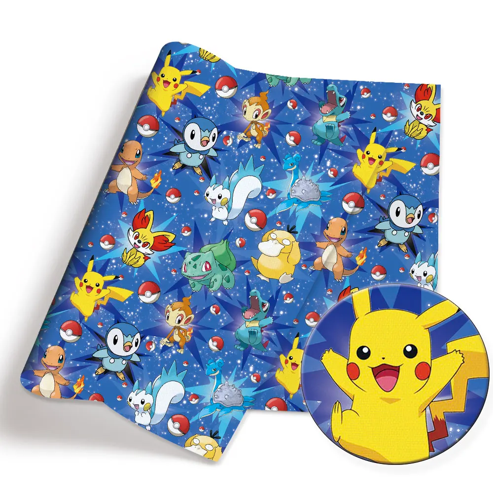 Pokemon Cartoon Fabric140*50cm – Baby Clothing Quilt Bewertung und Preis