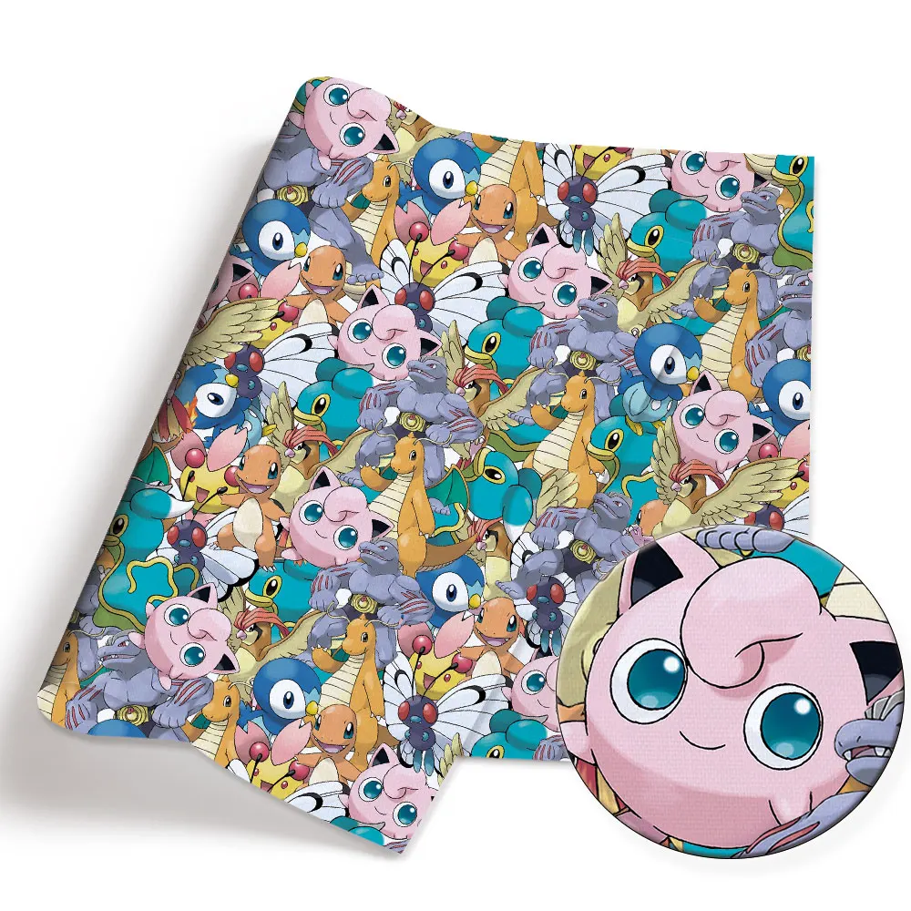 Pokemon Cartoon Fabric140*50cm – Baby Clothing Quilt Bewertung und Preis